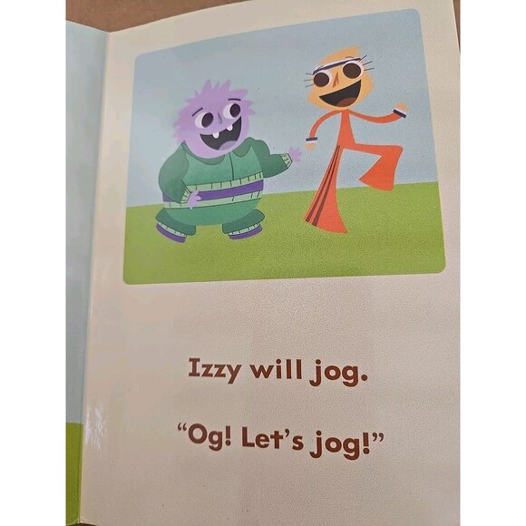 Leap Frog Tag Junior The Jog Short Vowels Sounds Development Reading Basics Book - Picture 3 of 3